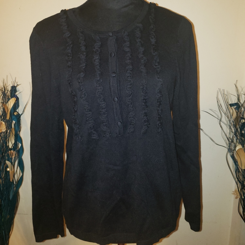Liz  Claiborne black sweater